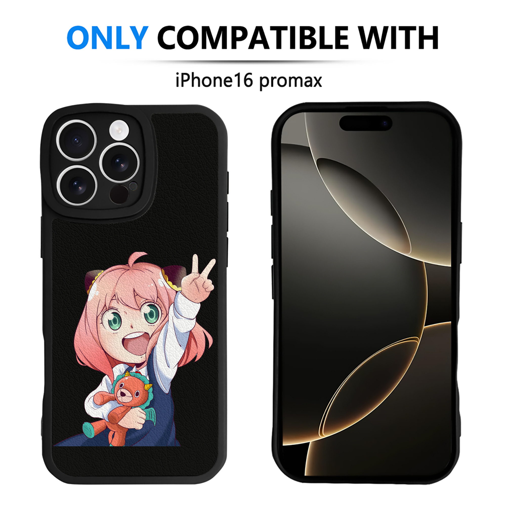 （画像用） SPY×FAMILY间谍家家酒 【iPhone 16シリーズ対応】シリコンスマホケース（レザー調） 材質：シリコン